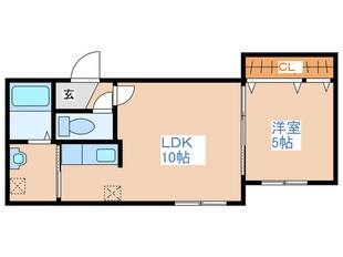 レジナス澄川の物件間取画像